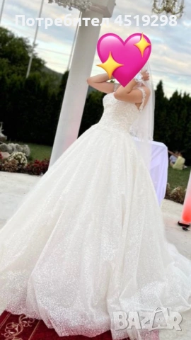 Булчинска рокля, снимка 2 - Рокли - 54051570