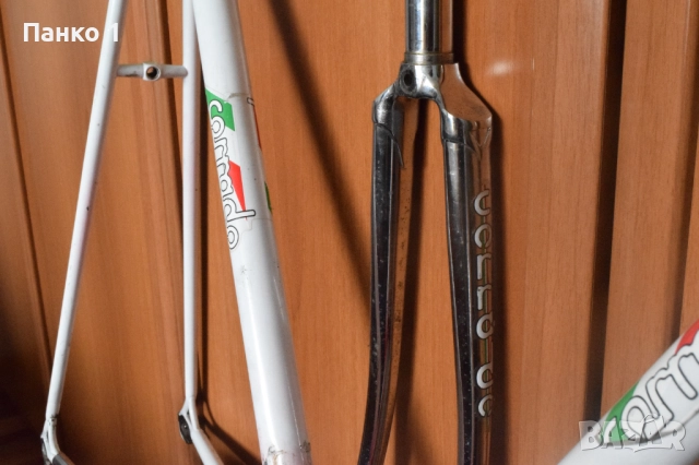 Ретро Шосейна Рамка Corrado Columbus, снимка 9 - Части за велосипеди - 51932340