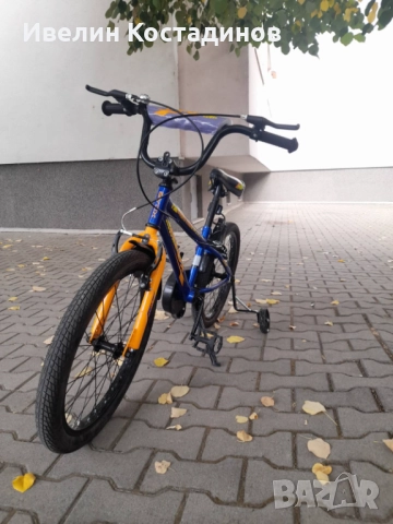 Детски велосипед  BYOX MASTER PRINCE 20" СИН, снимка 4 - Велосипеди - 51807220