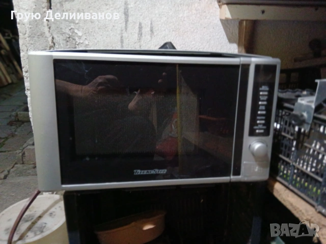 Микровълнова фурна – TehnoStar MW20 Digital S – за резервни части, снимка 2 - Микровълнови - 53687649