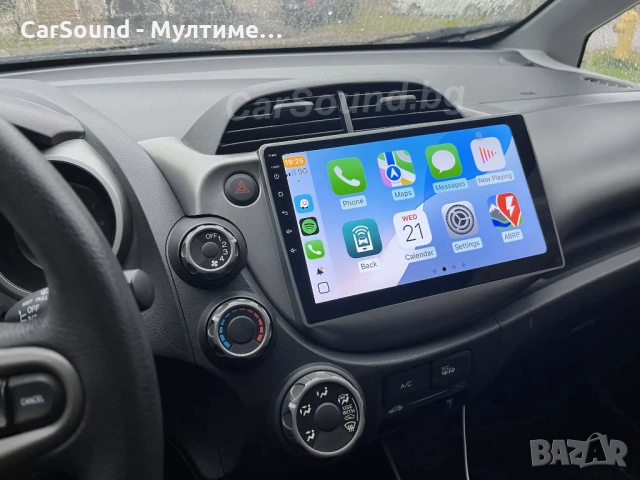 Honda Fit Jazz - 10.1" Android Мултимедия Хонда Фит Джаз 2007-2014 Навигация Андроид, снимка 3 - Аксесоари и консумативи - 51728708