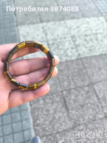 Гривна Тигрово Око , снимка 3 - Гривни - 52063370