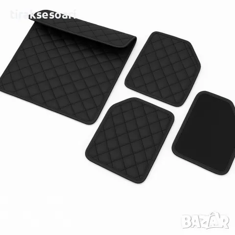 Черно с черно органайзер за багажник кутия за съхранение 55x30x30 см, снимка 4 - Аксесоари и консумативи - 50074506