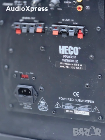 🔥🔊 HECO ULTRASPACE 510 A – СМЕНЕН ГОВОРИТЕЛ! 🔊🔥, снимка 2 - Тонколони - 53070556