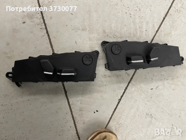 BMW F10 F11 F01 F02 бутони ел седалки салон
