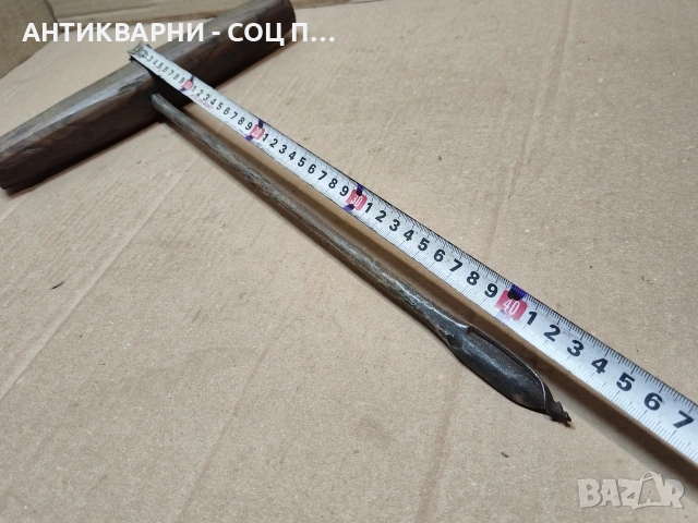 Стара Кована Дърводелска Бургия. / НОМЕР 1592., снимка 6 - Антикварни и старинни предмети - 53669951