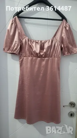 Рокля пепел от рози, снимка 3 - Рокли - 50424850