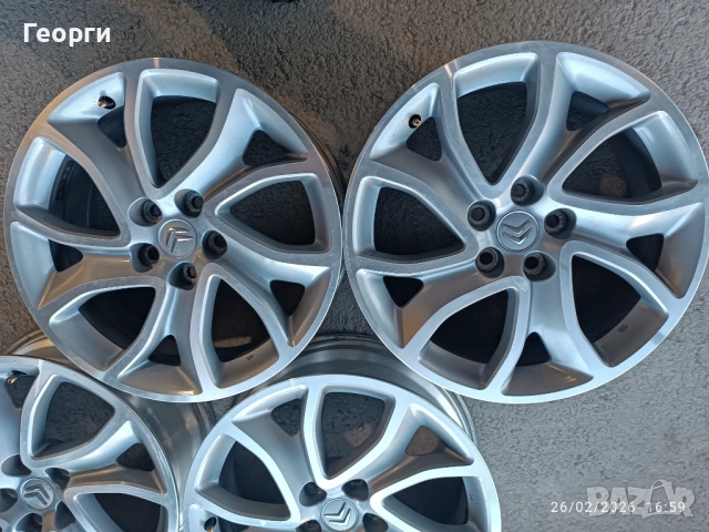 4бр.алуминиева джанта 18цола за Citroen,Peugeot, Mitsubishi 5x114,3, снимка 4 - Гуми и джанти - 53645075