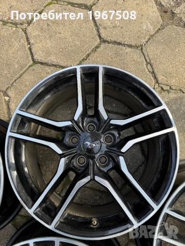 Оригинални джанти 18” за Форд Мустанг, снимка 4 - Гуми и джанти - 54201675