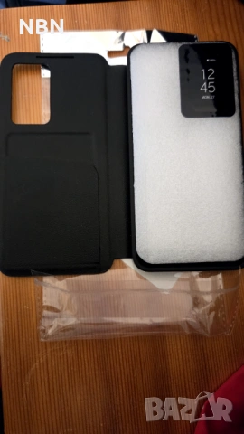 Кожен калъф  Smart черен за Samsung Galaxy S25, снимка 2 - Калъфи, кейсове - 53578015