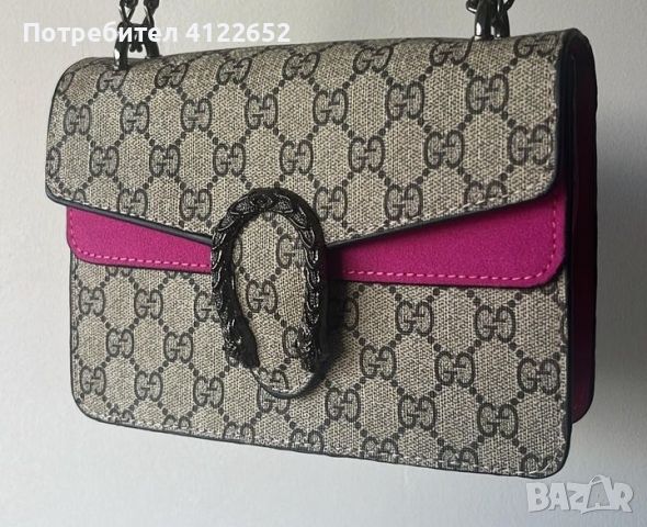 Gucci dinyosus bag, снимка 1 - Чанти - 46101993