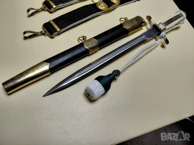 Кортик на Военноморския флот 6 обр.1951г., снимка 3 - Колекции - 52430240