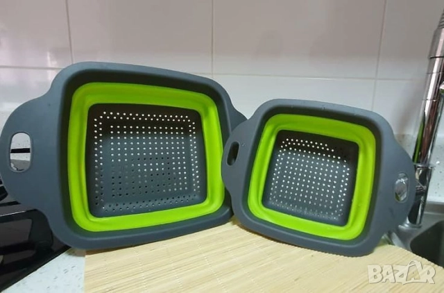 кошница за измиване и изцеждане на плодове и зеленчуци