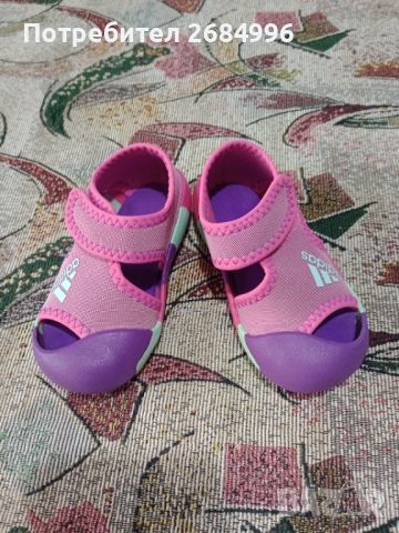 Бебешки сандали Адидас , снимка 3 - Детски сандали и чехли - 45614712