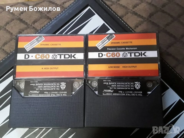 10 много запазени и добри касети TDK D-C60 с компилации ДИСКО от 80 -90те години, снимка 3 - Аудио касети - 52384377