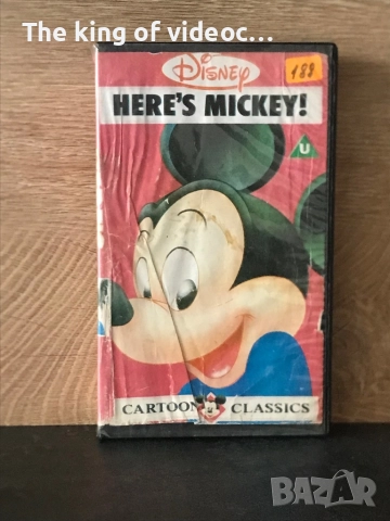 Видеокасети Мики Маус VHS, снимка 9 - Анимации - 52463390