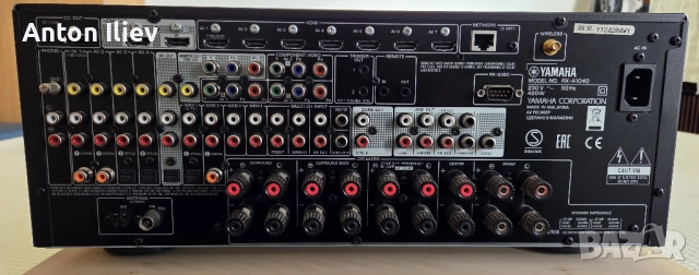 YAMAHA Aventage RX-A1040 7.2 Channel AV Receiver, снимка 3 - Аудиосистеми - 52913245