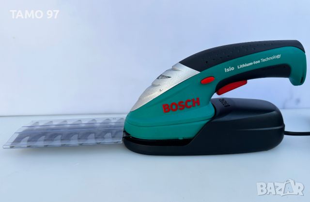 Bosch Isio - Акумулаторна ножица за трева и храсти като нова!, снимка 2 - Градинска техника - 46455034