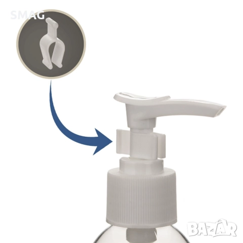 Шише за пътуване, прозрачно – 200 мл_1200527, снимка 3 - Други - 52328604