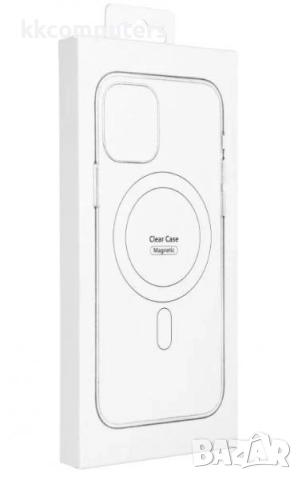 Калъф Акрилен Силикон Рамка MagSafe / Прозрачен / за iPhone 17 Air 6.5 Баркод : 3132669, снимка 3 - Калъфи, кейсове - 52433351
