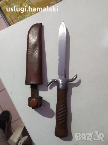 Стар нож, снимка 2 - Антикварни и старинни предмети - 52829380