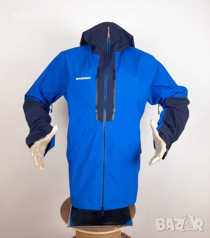 Mammut Taiss HS Hooded - Оригинално мъжко хардшел яке размер L, снимка 6 - Якета - 52005384