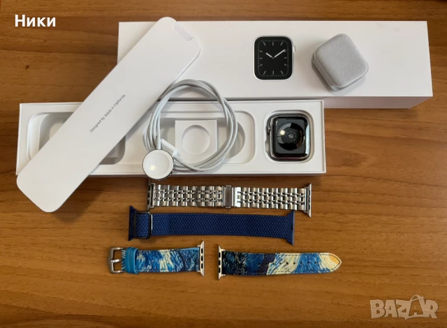 2 бр. Apple Watch series 5 - LTE + GPS - 44mm. WR 50m., снимка 3 - Смарт часовници - 51051993