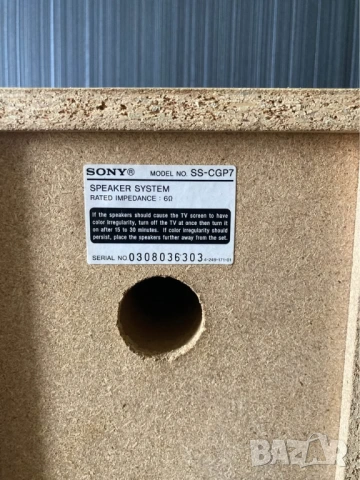 SONY SS-CGP7, снимка 10 - Тонколони - 53822179