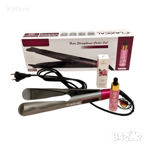 Преса за коса 2в1 Lexical, снимка 4 - Преси за коса - 52594933