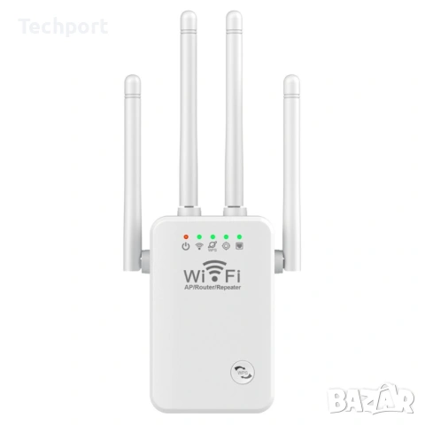 300Mbps WiFi Repeater Повторител 4 Антени