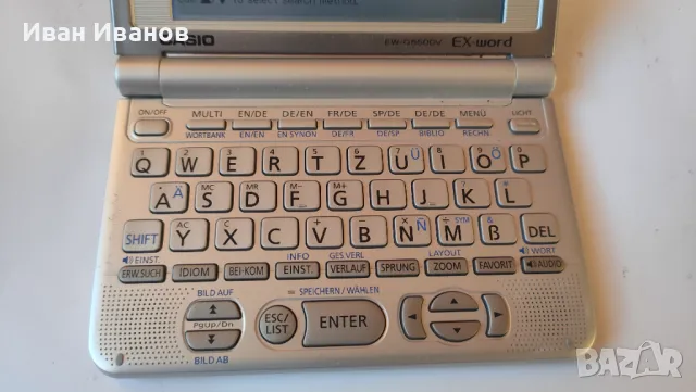 Casio EX-word EW-G5500V електронен речник, с вграден оксфордски речник, снимка 7 - Друга електроника - 50294458