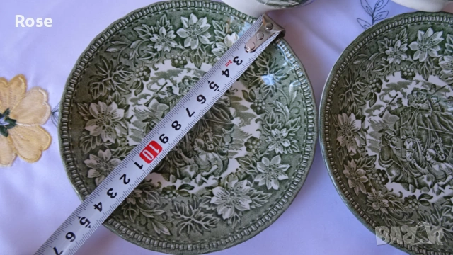 Чинии, чаши, чайник ”Watermill” Англия Johnson Brothers., снимка 18 - Сервизи - 53956066