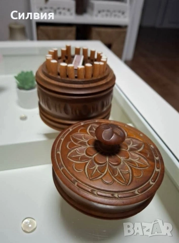 Винтидж дървена кутия , снимка 2 - Декорация за дома - 53848858