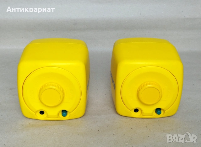 Водозащитени портативни активни колонки Sony Sports SRS-47G (1985) / Japan, снимка 3 - Тонколони - 54099161