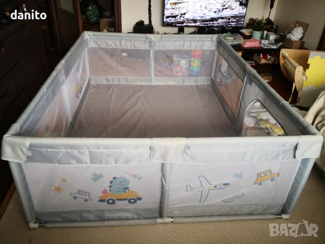 Детска кошара за игра Sonne - 150 x 180 cm