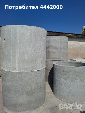 Бетонни пръстени за кладенец и септична яма Ф1000