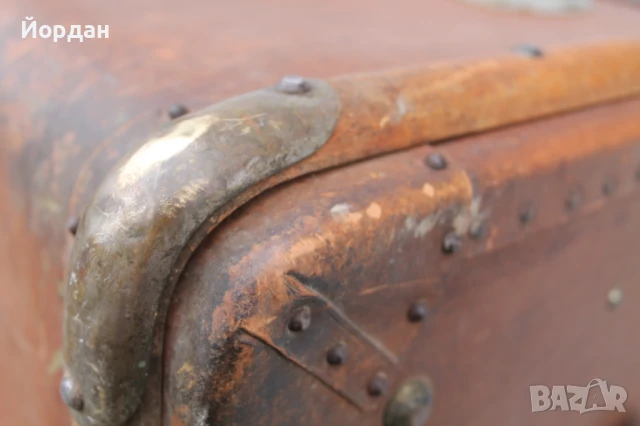 Стар куфар /1900-1930-та година/, снимка 13 - Антикварни и старинни предмети - 50447922