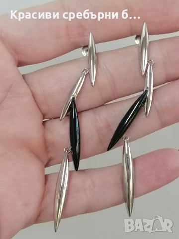  Fossil комплект колие и обици, кожа и стомана, снимка 3 - Бижутерийни комплекти - 53635909