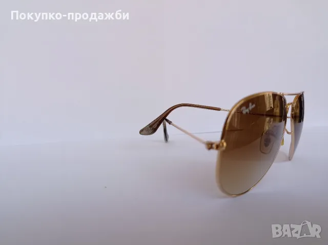 оригинални мъжки слънчеви очила рей бан авиатори очила Rey Ban aviator , снимка 5 - Слънчеви и диоптрични очила - 47998033