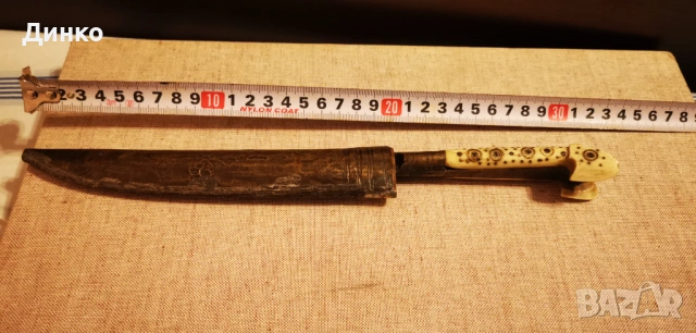 Босненски нож 19век. , снимка 11 - Антикварни и старинни предмети - 54209613