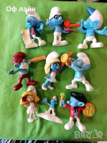 Смърфове, Смърфиета- колекционерски фигурки, снимка 8 - Фигурки - 51200808