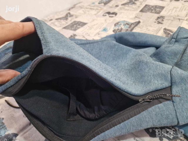 Оригинално долнище Nike Tech Fleece Blue, снимка 3 - Спортни дрехи, екипи - 46502973