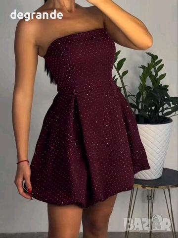 Дамска рокля с Камъни 