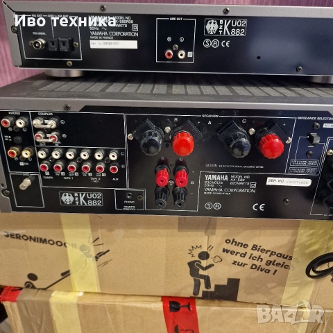 ,YAMAHA AX- 592/ TX-592 RDS, снимка 7 - Ресийвъри, усилватели, смесителни пултове - 53215488
