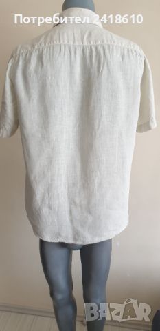 Hugo Boss  Linen Regular Fit Mens M ОРИГИНАЛ! Мъжка Ленена Риза!, снимка 5 - Ризи - 46307831