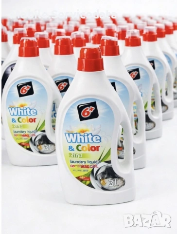 ПРОМО! Течен препарат за пране 3Л – Color / White – ТОП ЦЕНА!, снимка 2 - Други стоки за дома - 54061650
