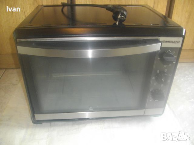 Немска Електрическа Фурна с Грил и Конвекция-Почти Нова-30L/1550W/7,5кг-ROMMELSBACHER Typ BG1550, снимка 4 - Печки, фурни - 45976517