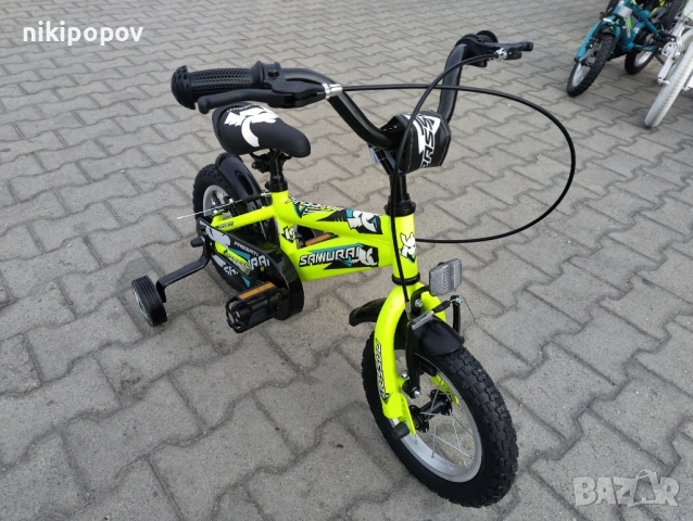 PASSATI Велосипед 12" SAMURAJ жълт, снимка 12 - Велосипеди - 53531790