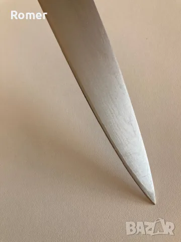 Нож от многослойна дамаска стомана Gehring Solingen Germany, снимка 9 - Ножове - 49759021