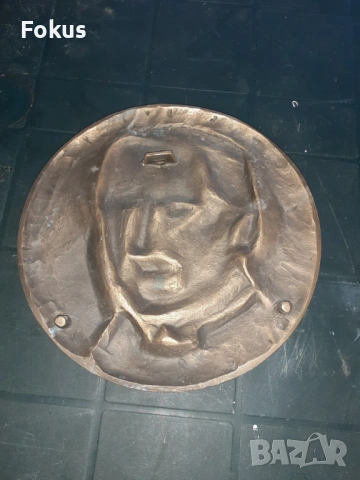 Голям бронзов берелеф пано, снимка 4 - Антикварни и старинни предмети - 53296886